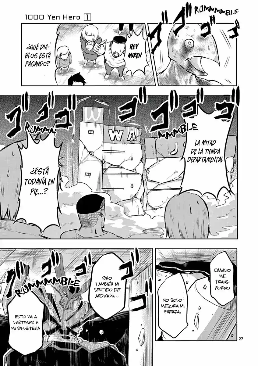 1000 Yen Hero - Capítulo 3 - Página 28 - LectorTMOo