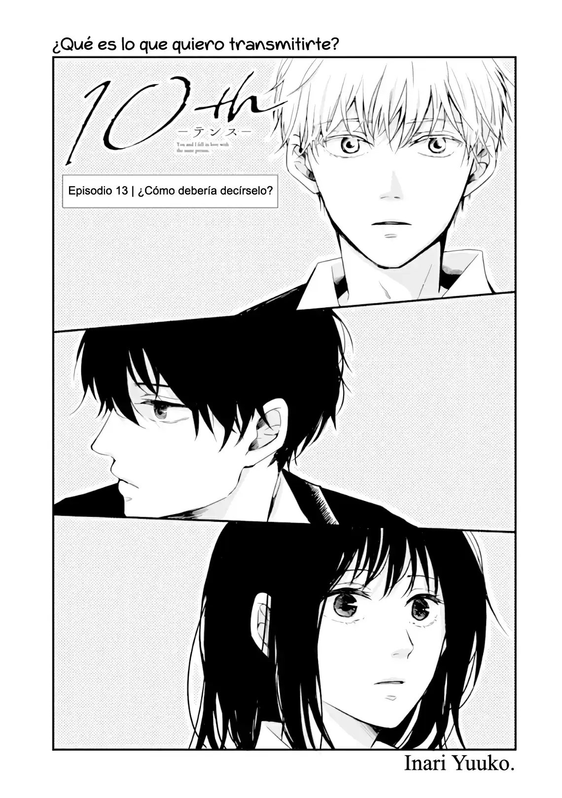 10th -You And I Fell In Love With The Same Person.- - Capítulo 13 - Página 1 - LectorTMOo