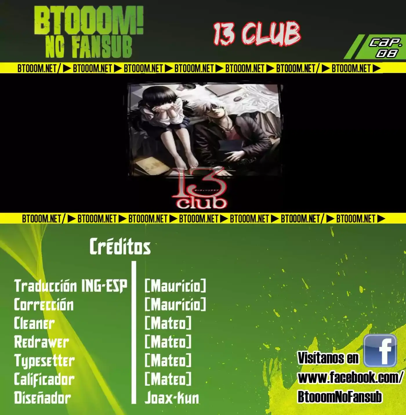 13 Club - Capítulo 8 - Página 1 - LectorTMOo