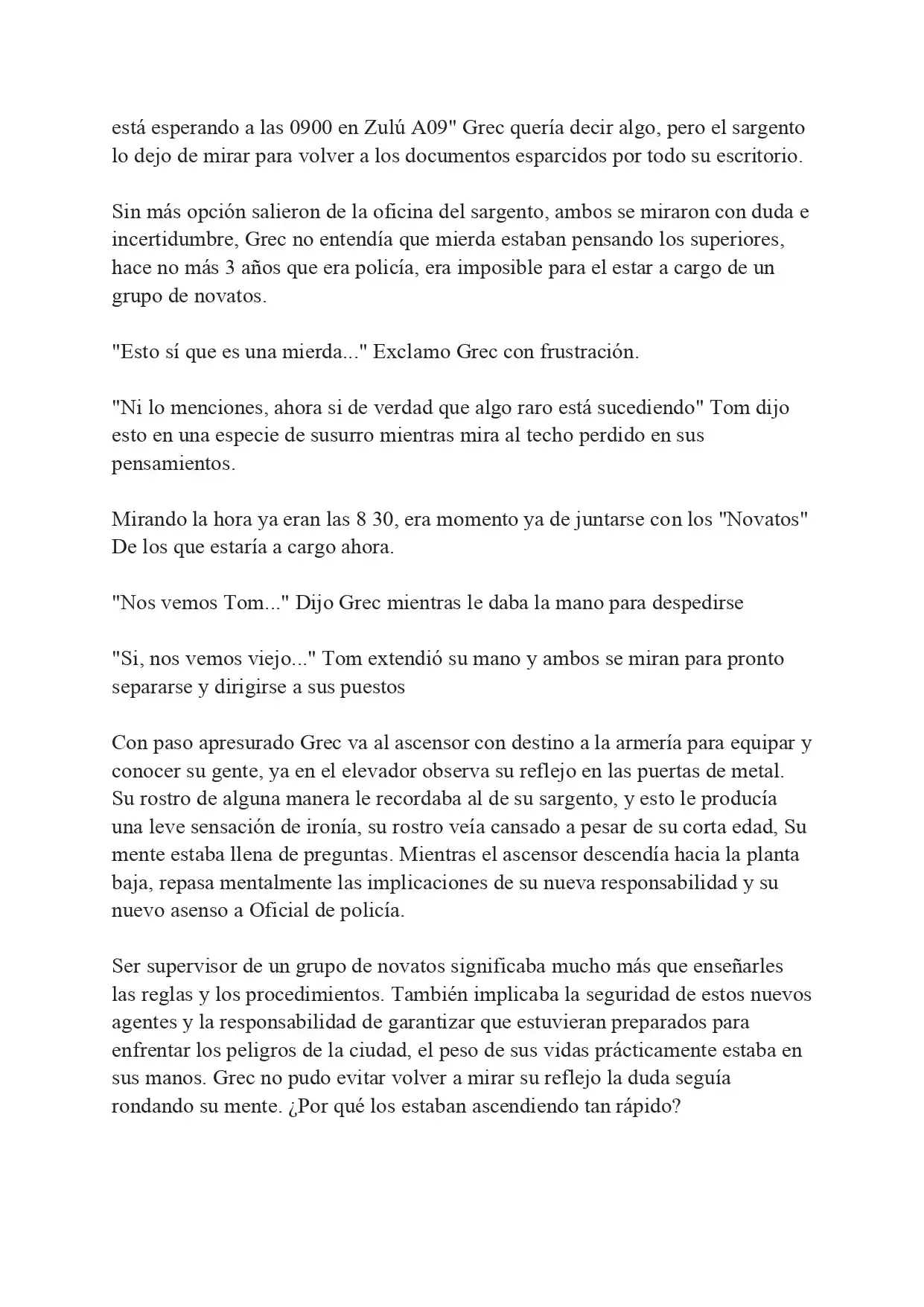 24 Horas Z (Novela) - Capítulo 5 - Página 1 - LectorTMOo