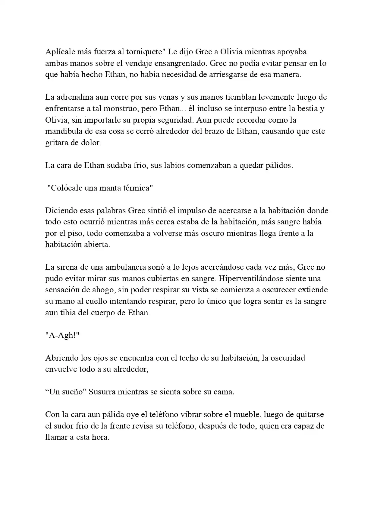 24 Horas Z (Novela) - Capítulo 6 - Página 4 - LectorTMOo