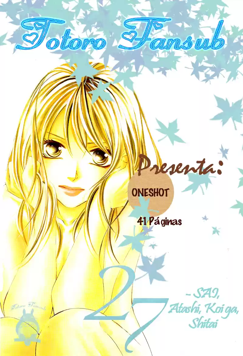 27-Sai Atashi Koi Ga- Shitai - Capítulo 1 - Página 4 - LectorTMOo