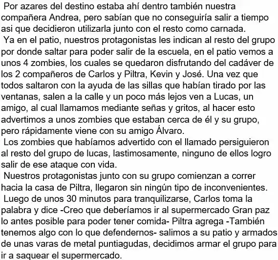 3 Adolescentes Y Un Apocalipsis (Novela) - Capítulo 1 - Página 4 - LectorTMOo