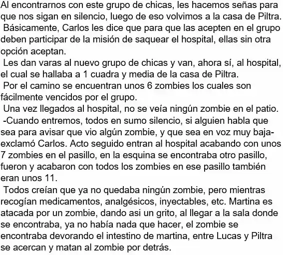 3 Adolescentes Y Un Apocalipsis (Novela) - Capítulo 1 - Página 8 - LectorTMOo