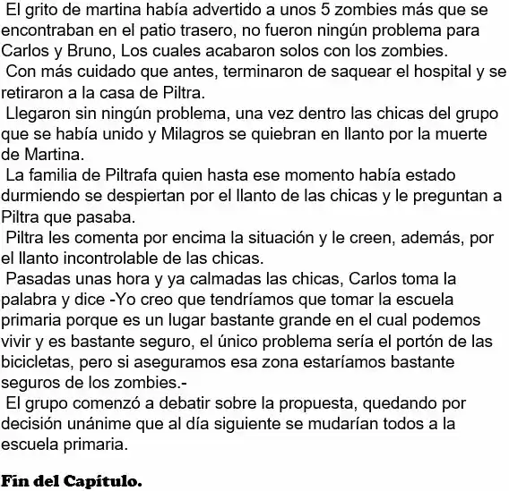 3 Adolescentes Y Un Apocalipsis (Novela) - Capítulo 1 - Página 9 - LectorTMOo