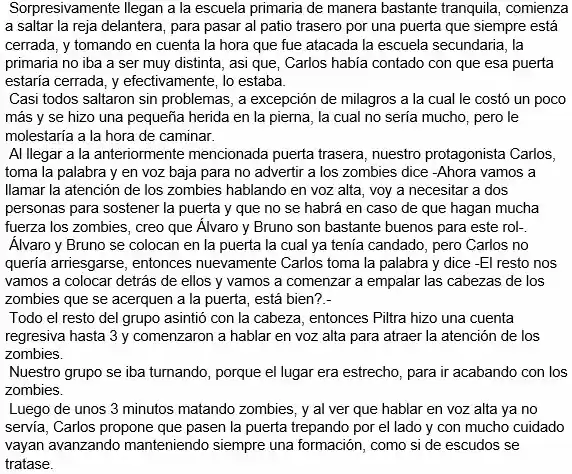 3 Adolescentes Y Un Apocalipsis (Novela) - Capítulo 2 - Página 6 - LectorTMOo