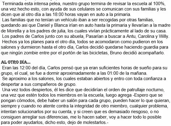 3 Adolescentes Y Un Apocalipsis (Novela) - Capítulo 2 - Página 8 - LectorTMOo