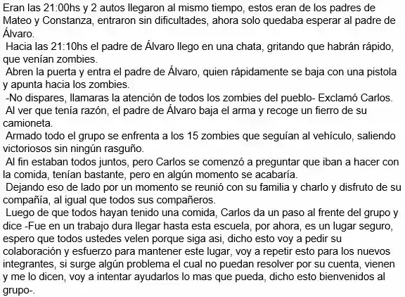 3 Adolescentes Y Un Apocalipsis (Novela) - Capítulo 2 - Página 11 - LectorTMOo