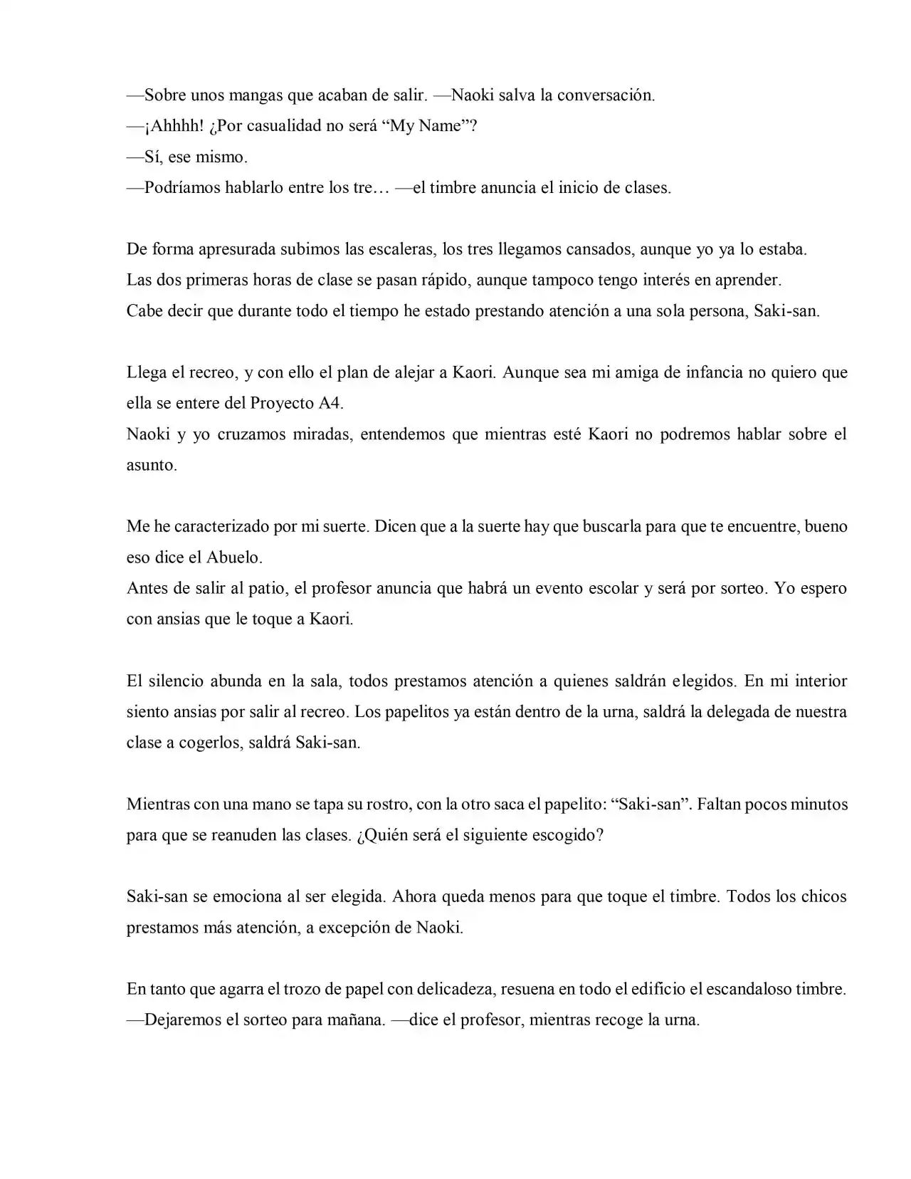 365 DÍAS HASTA OTOÑO (Novela) - Capítulo 1 - Página 8 - LectorTMOo