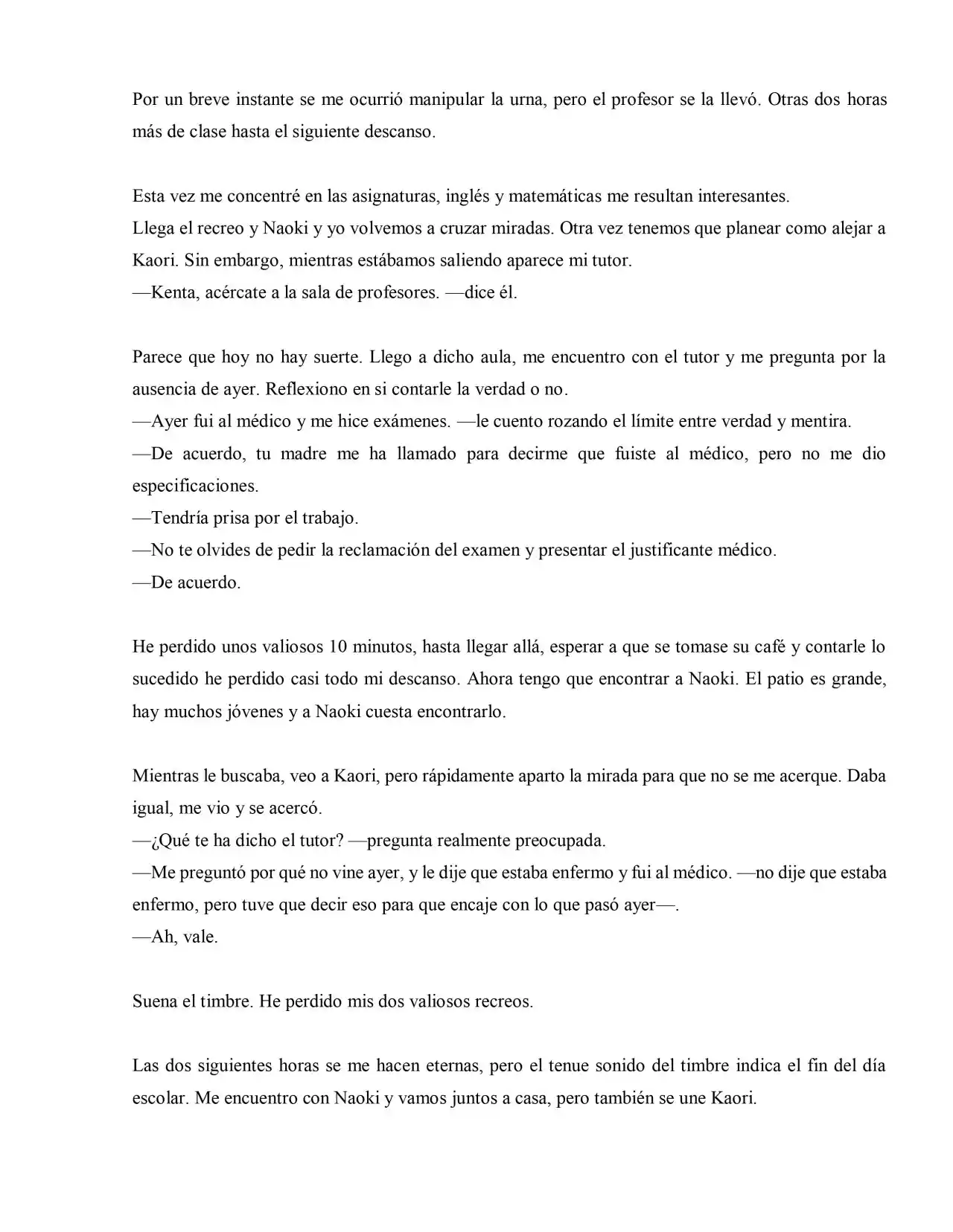 365 DÍAS HASTA OTOÑO (Novela) - Capítulo 1 - Página 9 - LectorTMOo