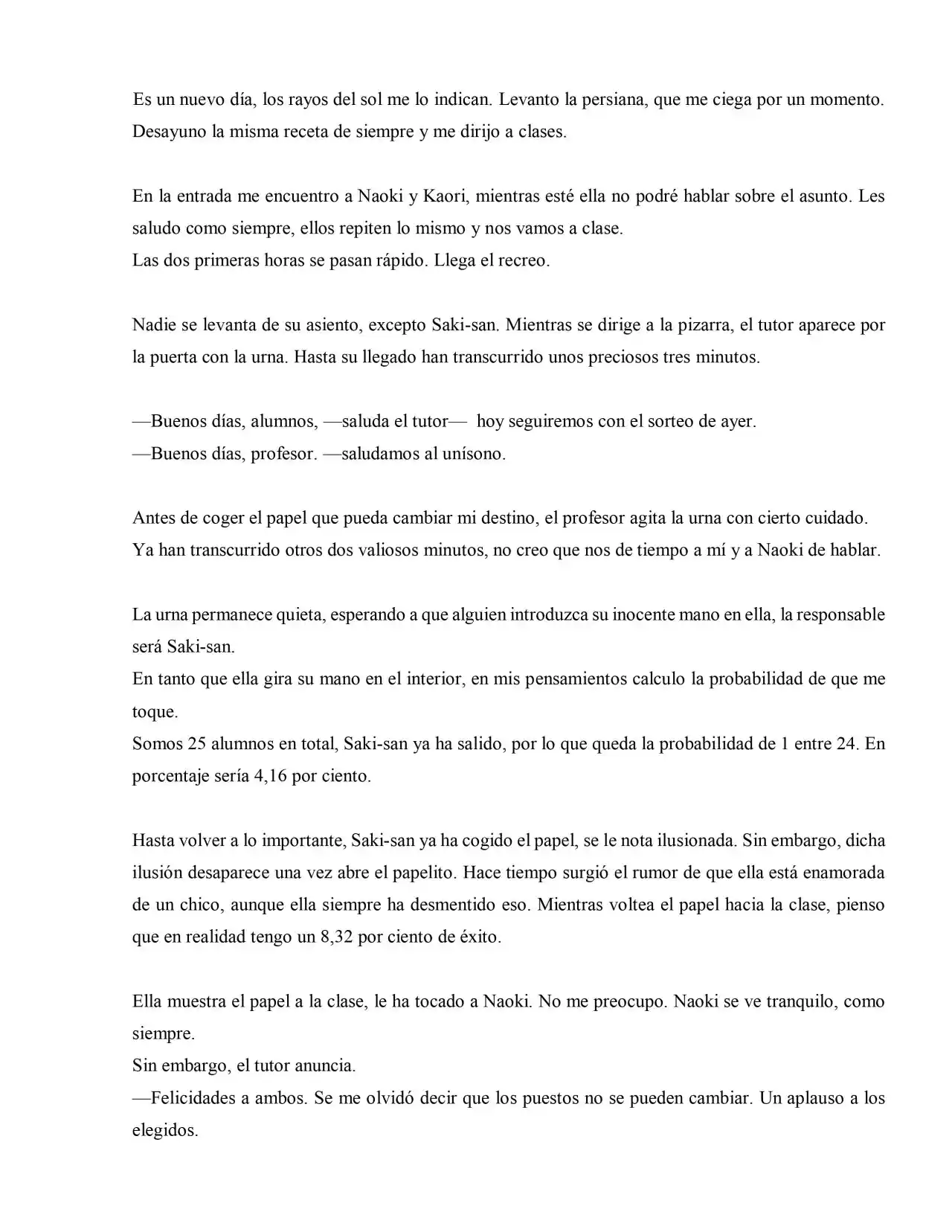 365 DÍAS HASTA OTOÑO (Novela) - Capítulo 1 - Página 12 - LectorTMOo