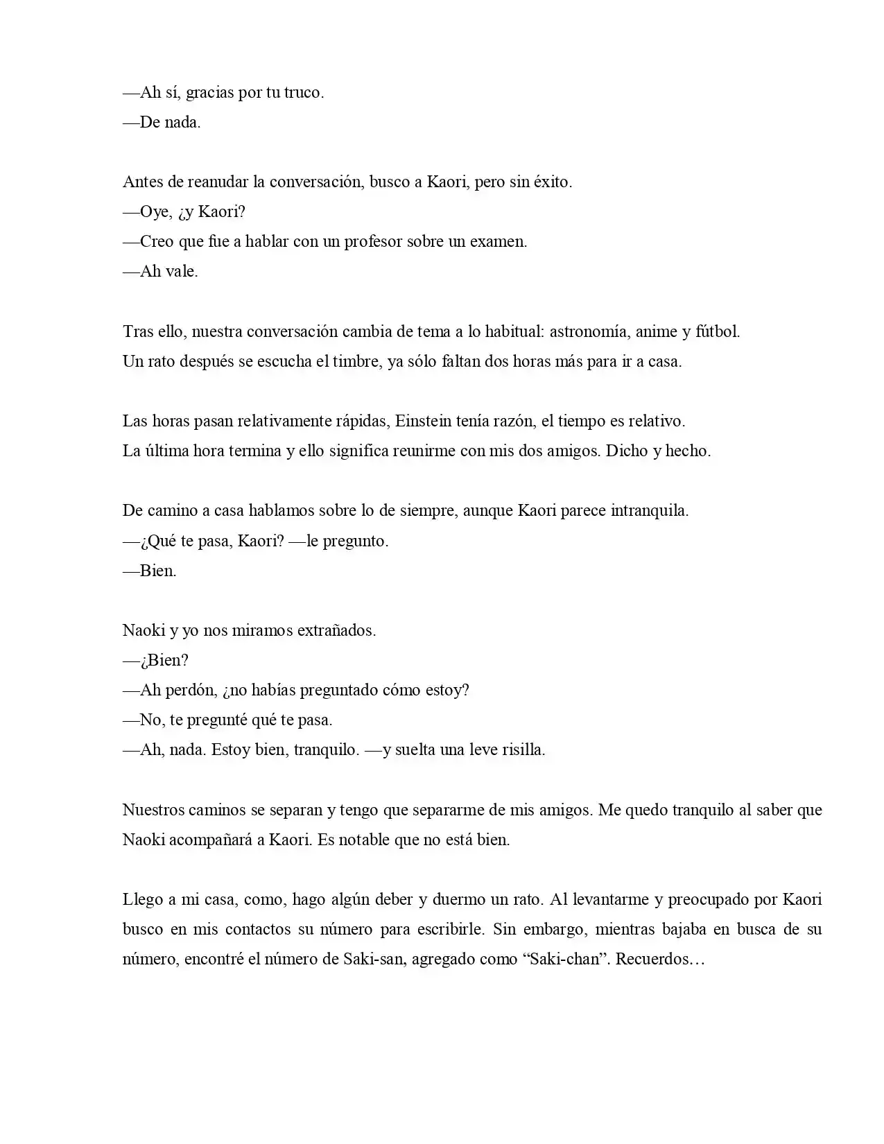 365 DÍAS HASTA OTOÑO (Novela) - Capítulo 2 - Página 9 - LectorTMOo