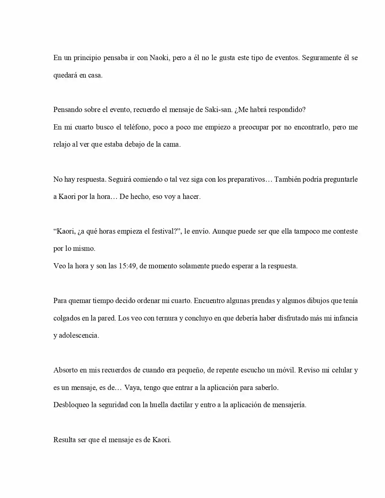365 DÍAS HASTA OTOÑO (Novela) - Capítulo 4 - Página 8 - LectorTMOo