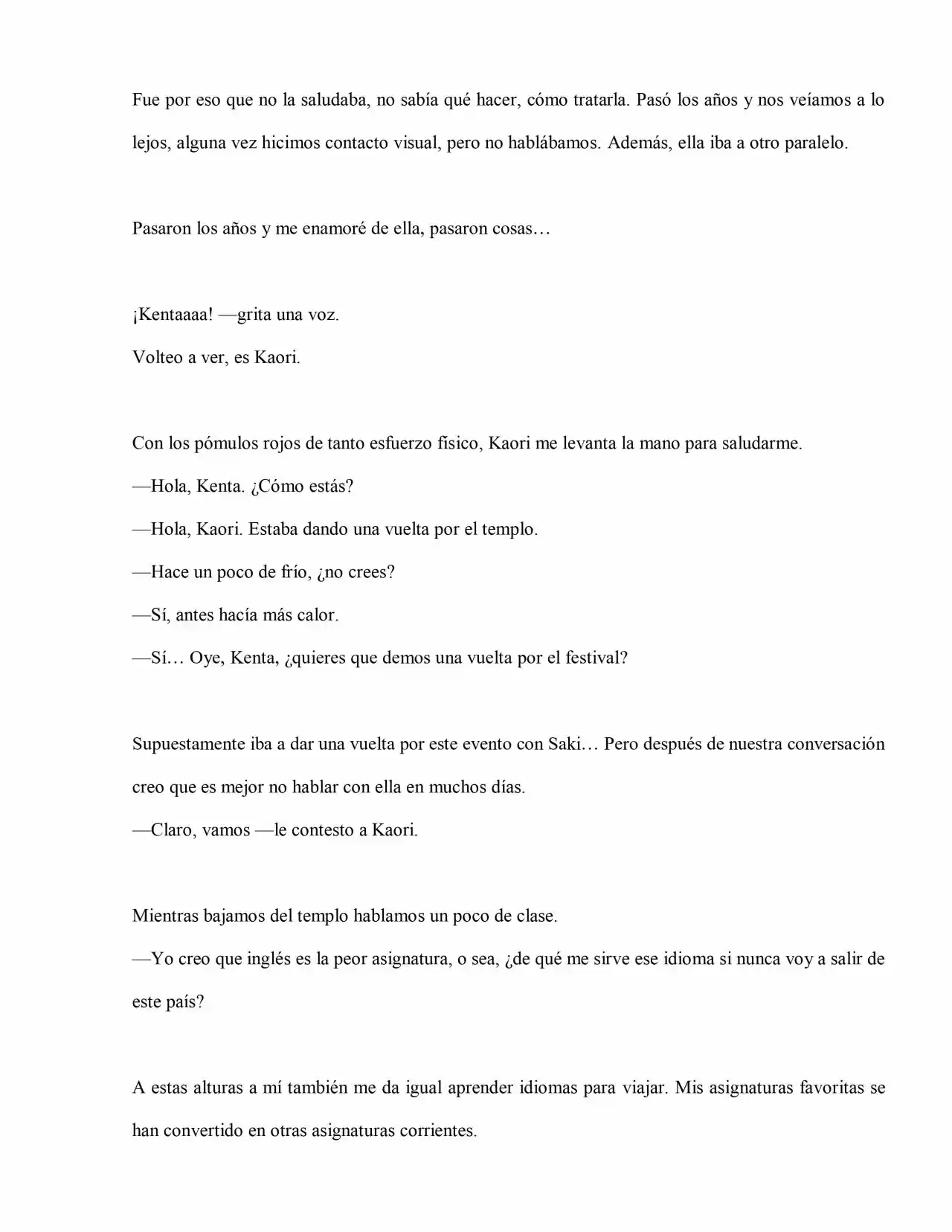 365 DÍAS HASTA OTOÑO (Novela) - Capítulo 5 - Página 3 - LectorTMOo