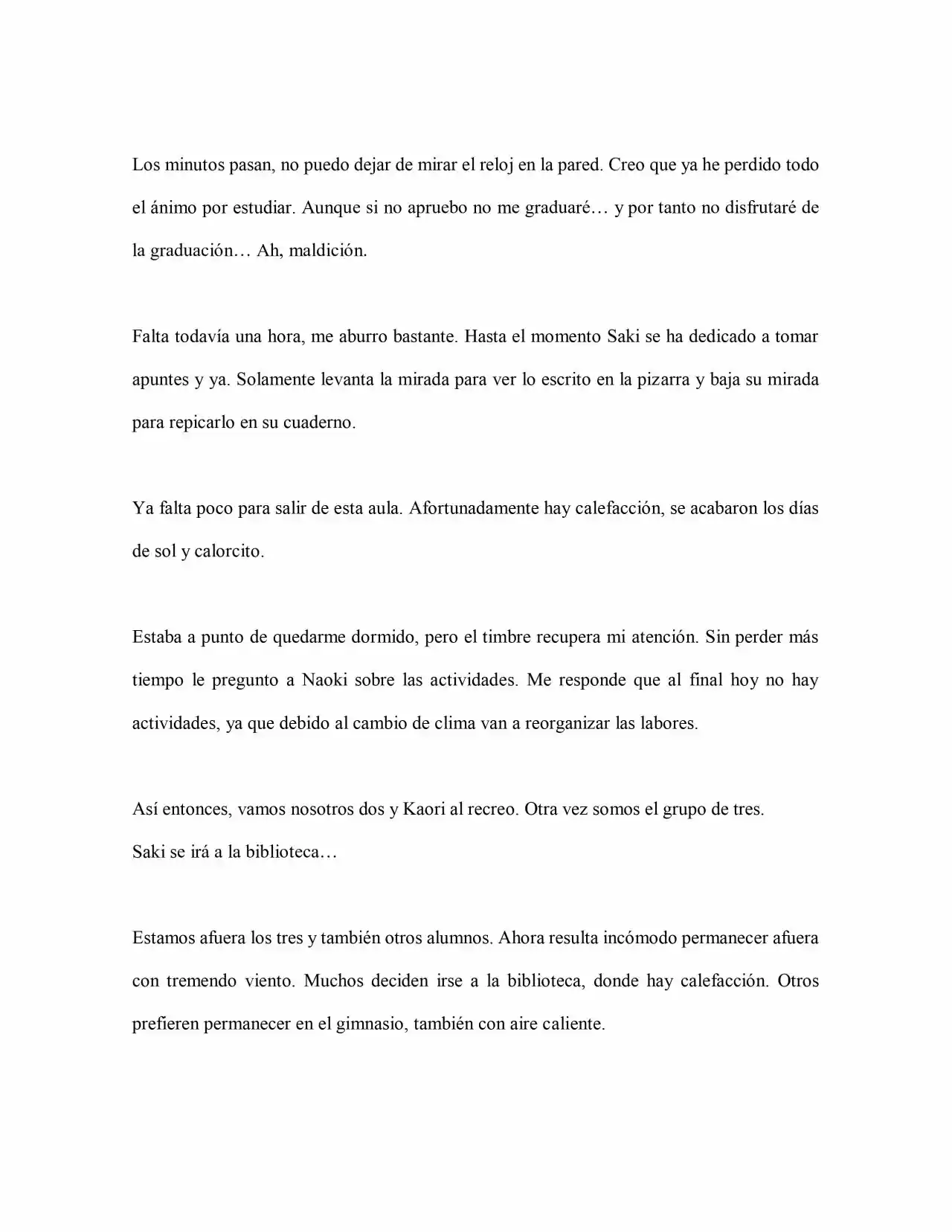 365 DÍAS HASTA OTOÑO (Novela) - Capítulo 7 - Página 3 - LectorTMOo