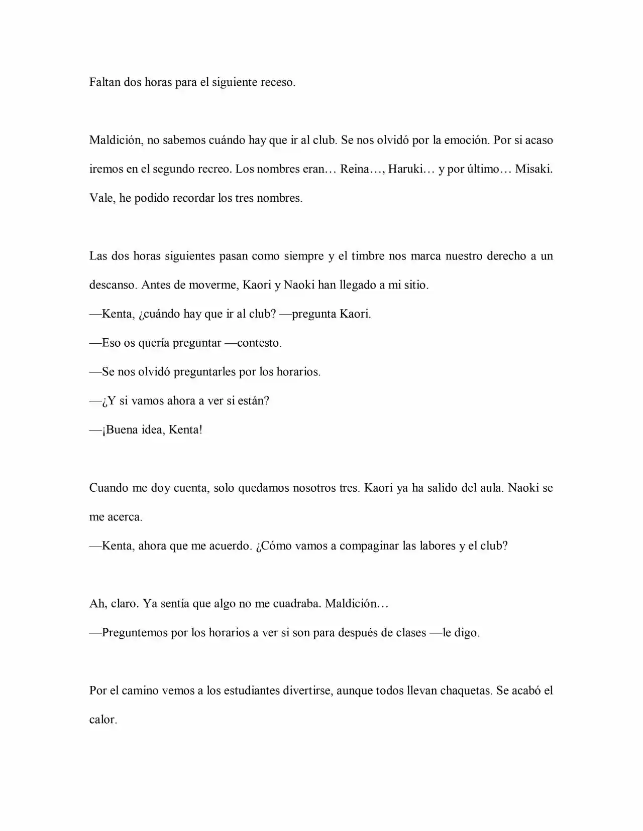 365 DÍAS HASTA OTOÑO (Novela) - Capítulo 7 - Página 11 - LectorTMOo