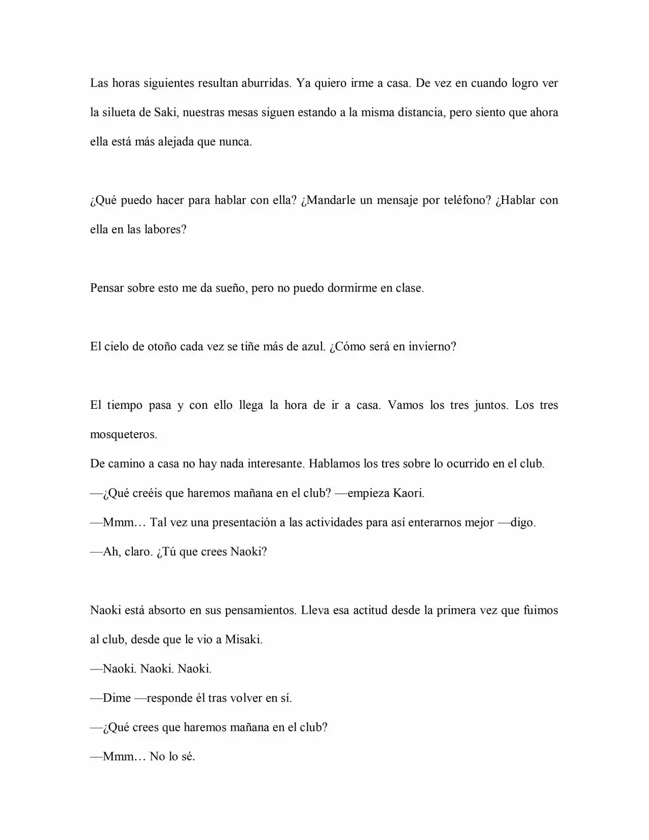 365 DÍAS HASTA OTOÑO (Novela) - Capítulo 7 - Página 14 - LectorTMOo