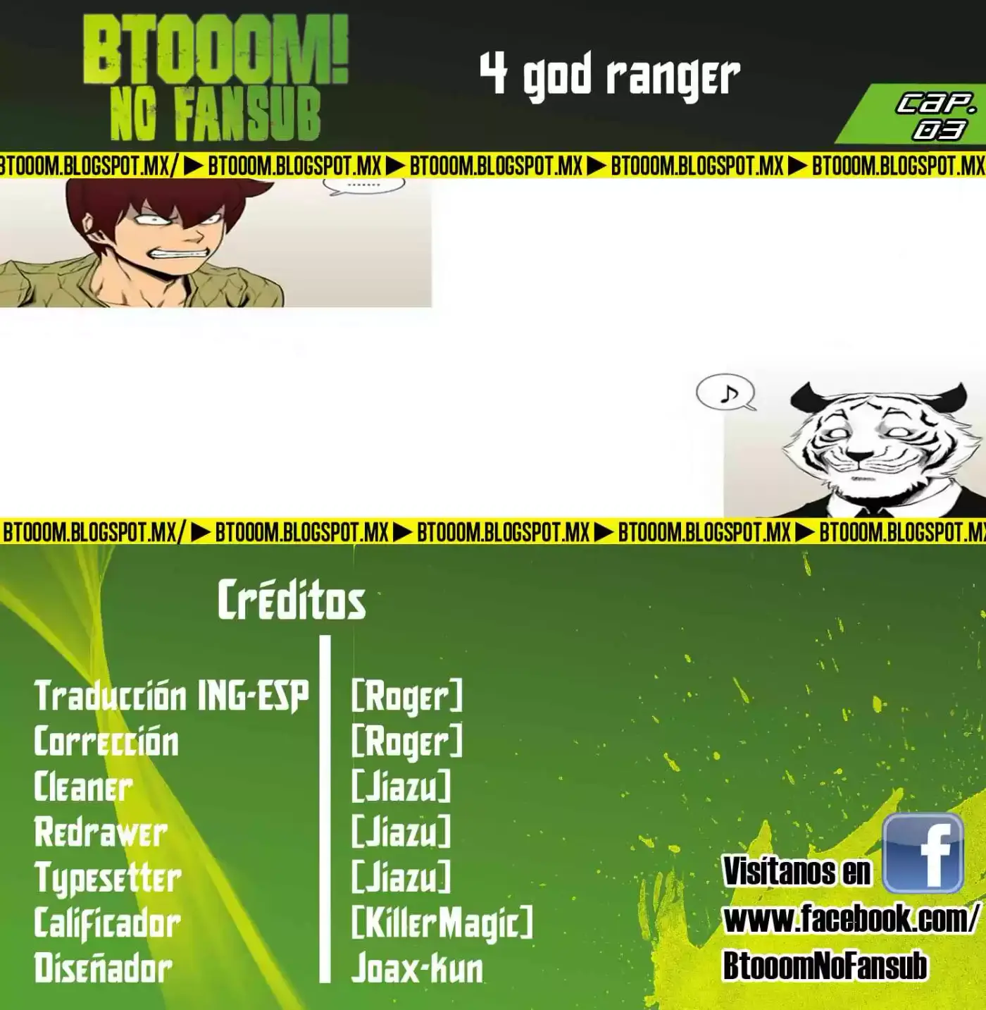 4 God Ranger - Capítulo 3 - Página 1 - LectorTMOo