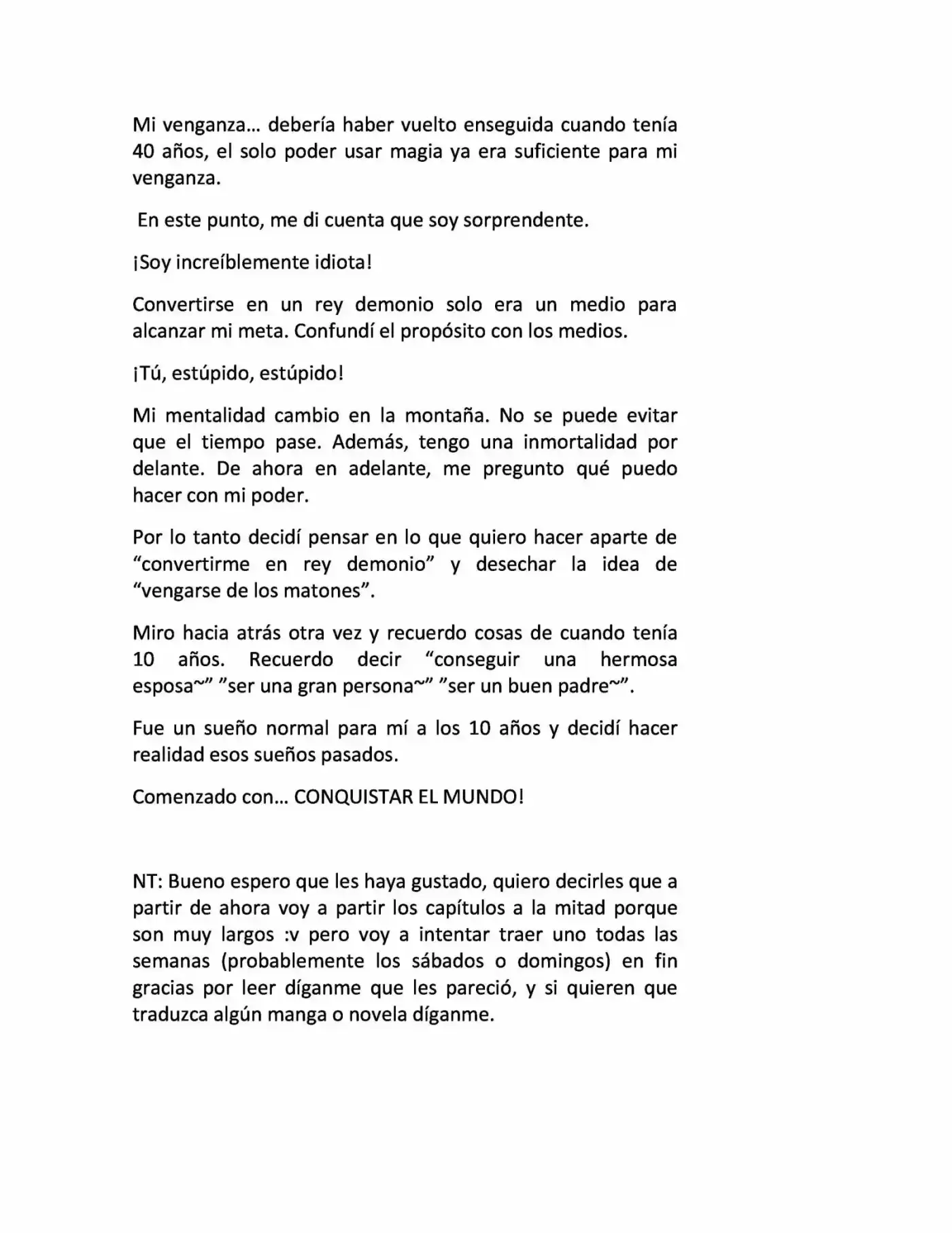 400 Years Old Virgin Demon King (Novela) - Capítulo 1 - Página 5 - LectorTMOo