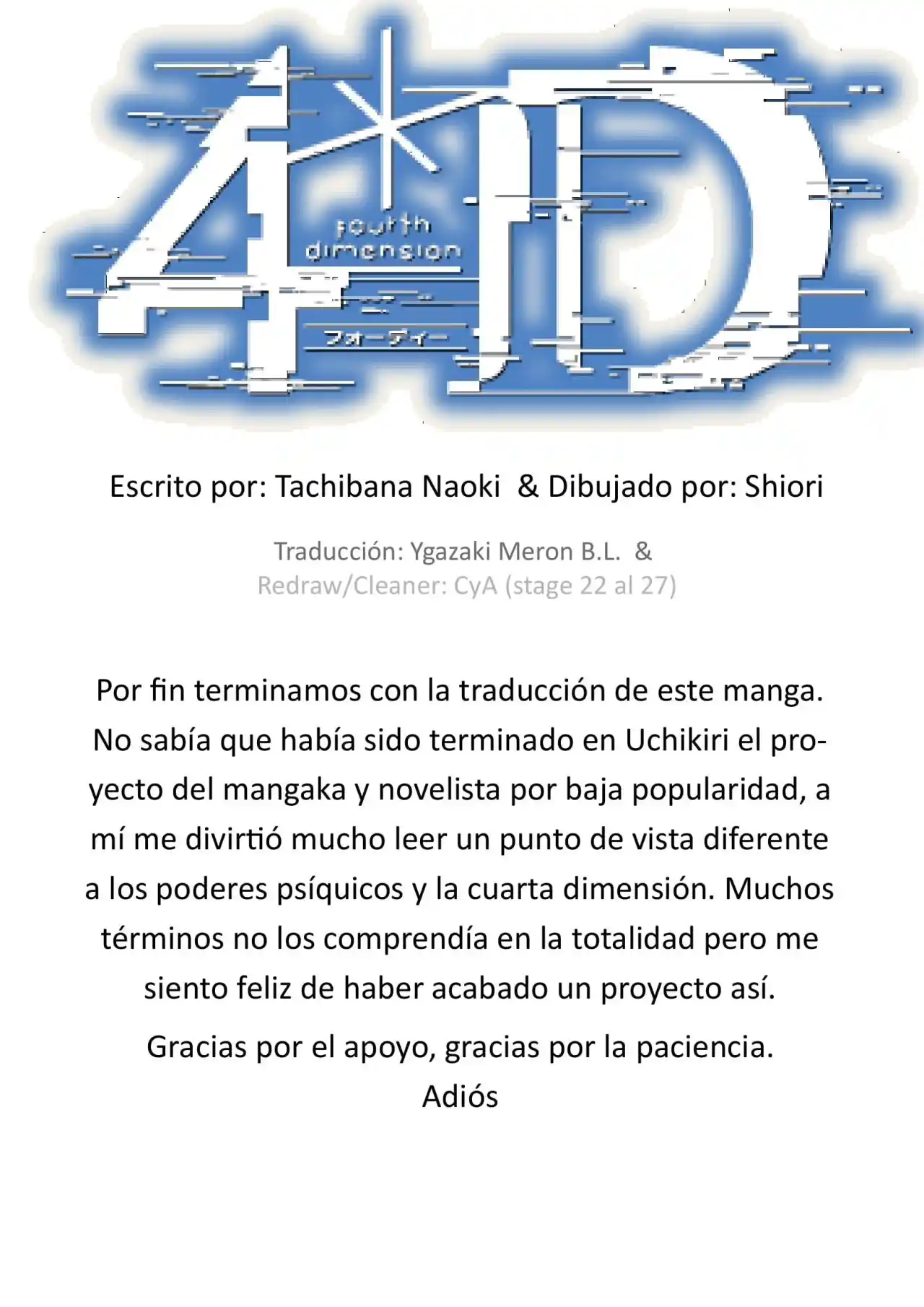 4D - Capítulo 34 - Página 26 - LectorTMOo