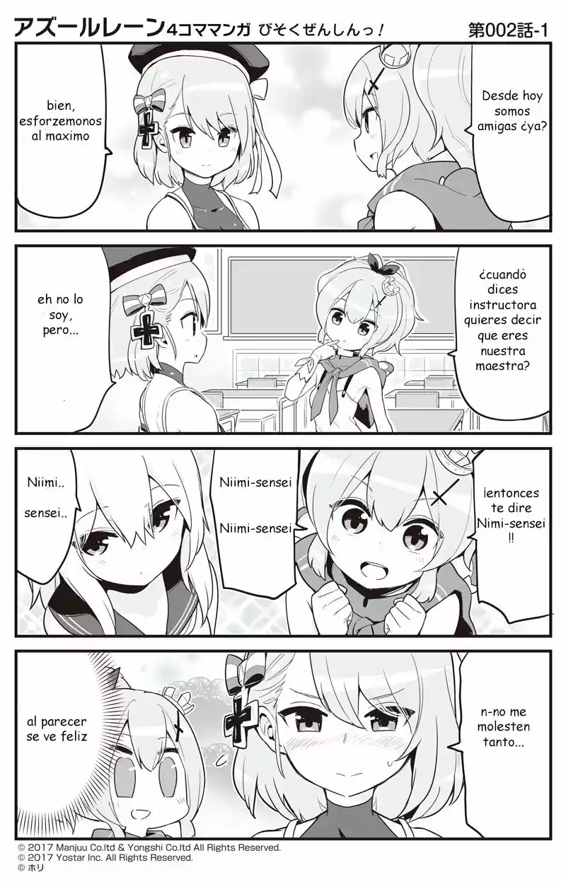 4koma "Slow Ahead" - Azur Lane - Capítulo 1 - Página 6 - LectorTMOo