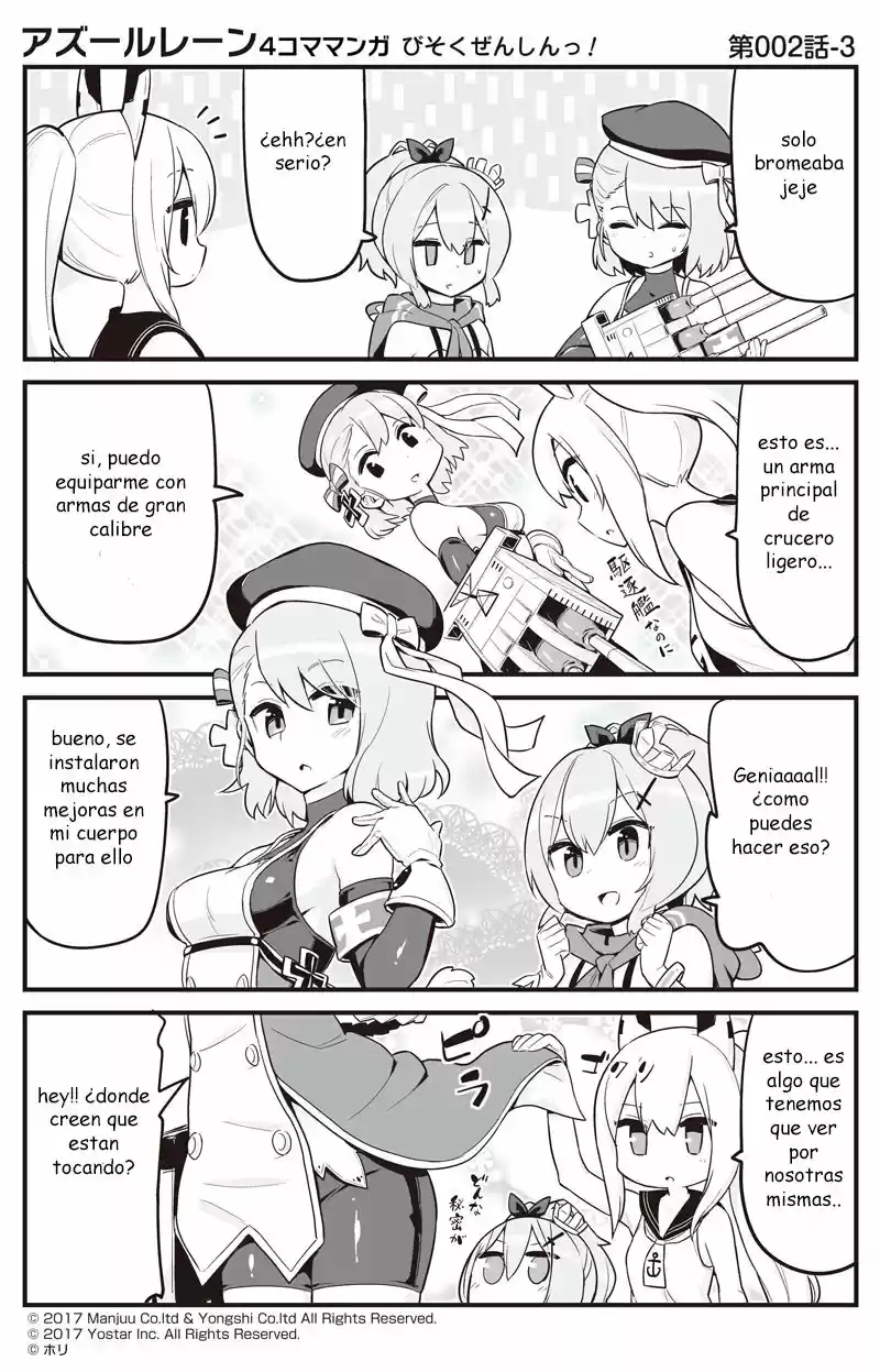 4koma "Slow Ahead" - Azur Lane - Capítulo 1 - Página 8 - LectorTMOo