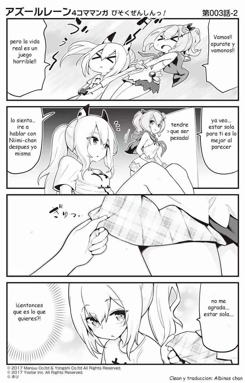 4koma "Slow Ahead" - Azur Lane - Capítulo 1 - Página 11 - LectorTMOo