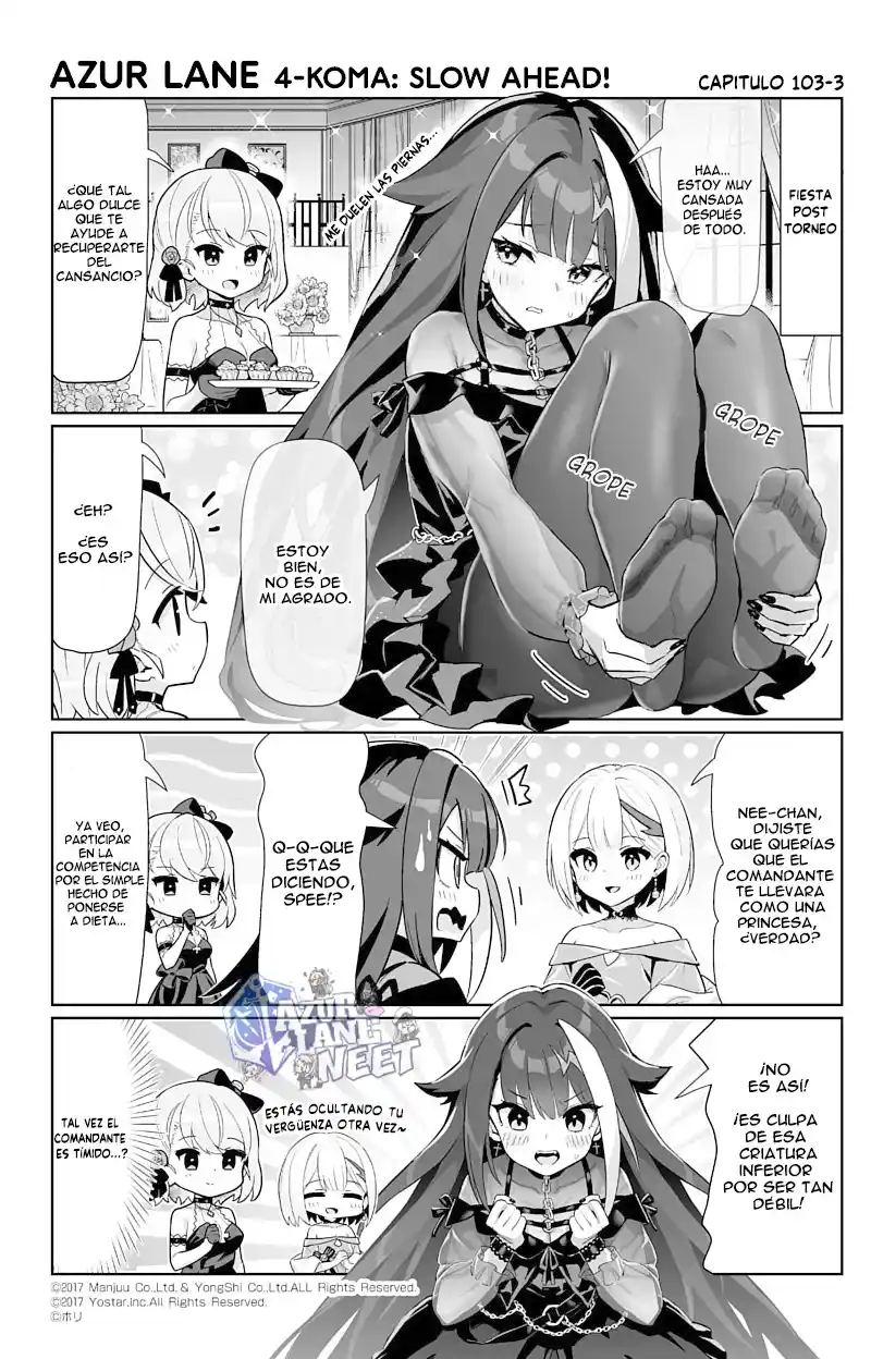 4koma "Slow Ahead" - Azur Lane - Capítulo 103 - Página 4 - LectorTMOo