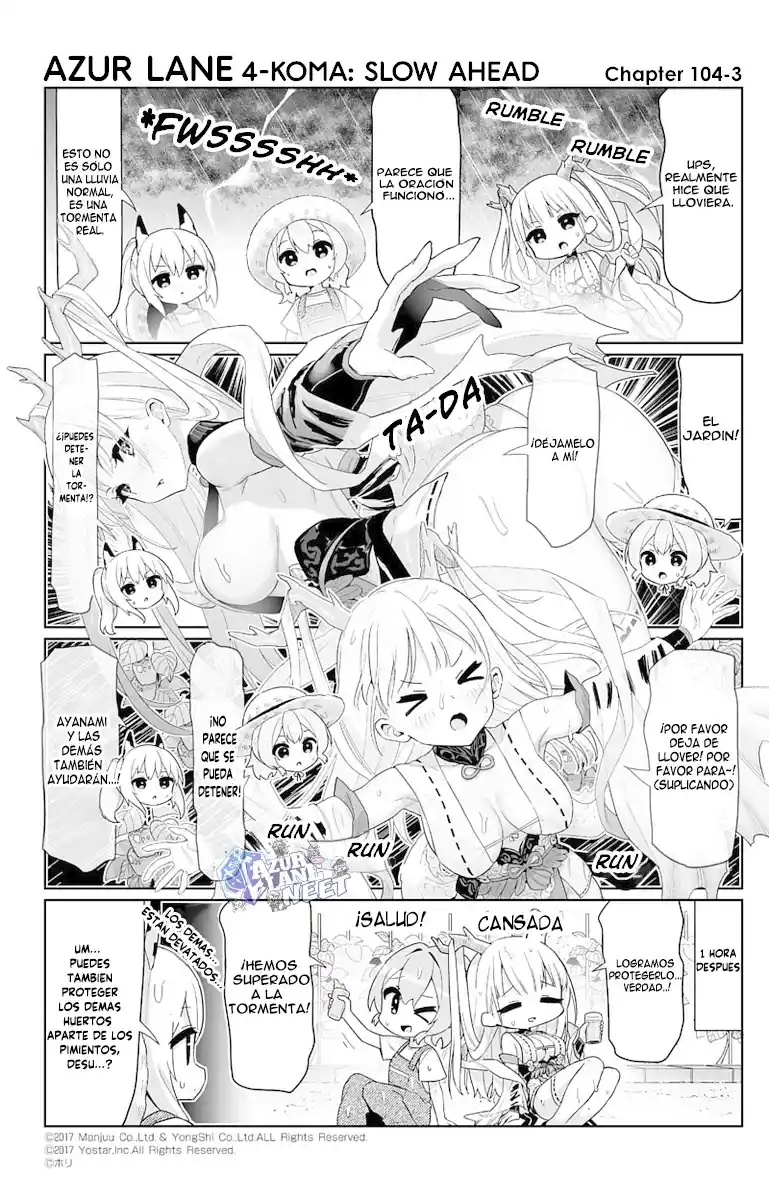 4koma "Slow Ahead" - Azur Lane - Capítulo 104 - Página 4 - LectorTMOo