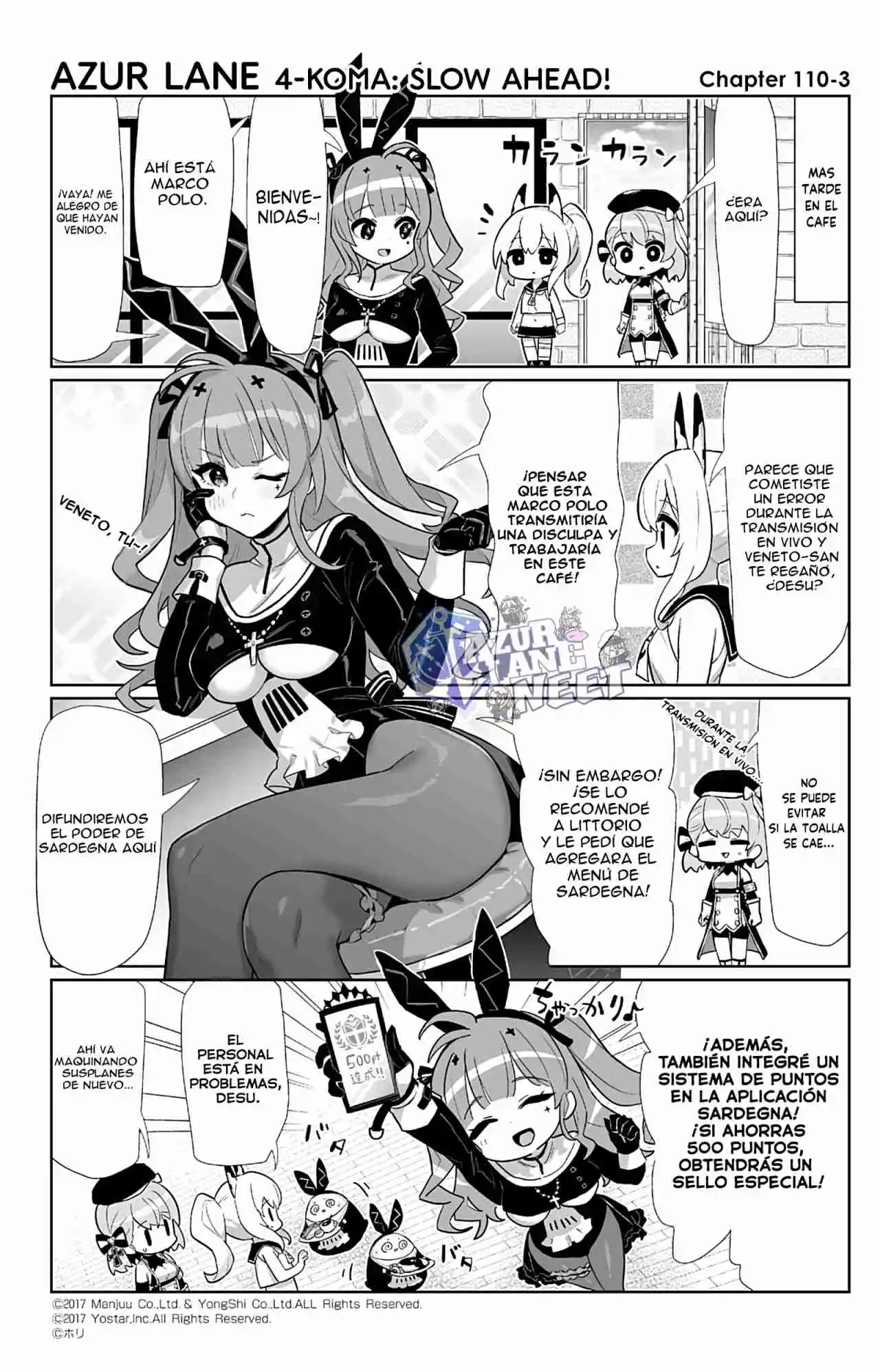 4koma "Slow Ahead" - Azur Lane - Capítulo 110 - Página 4 - LectorTMOo