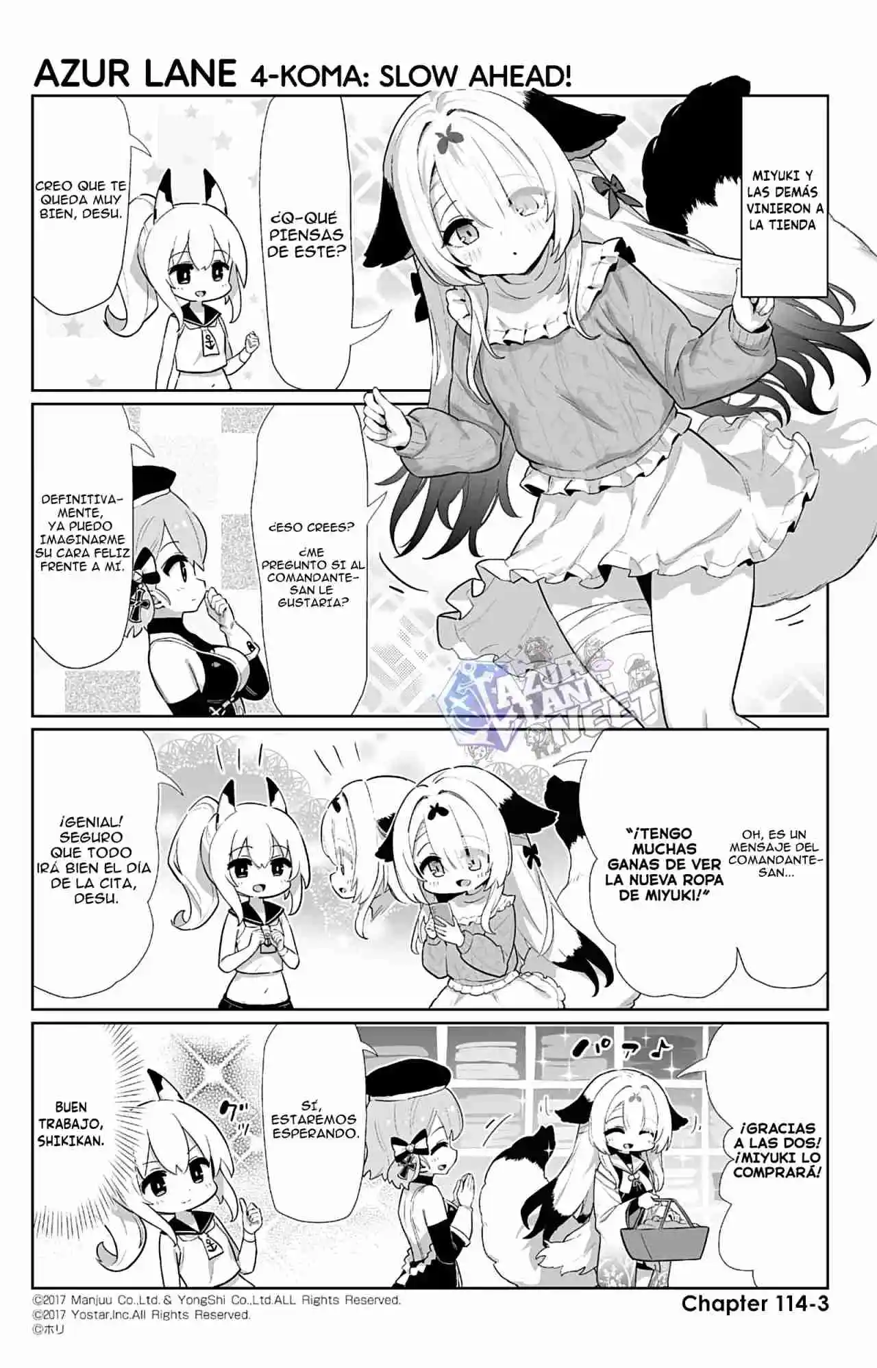 4koma "Slow Ahead" - Azur Lane - Capítulo 114 - Página 4 - LectorTMOo