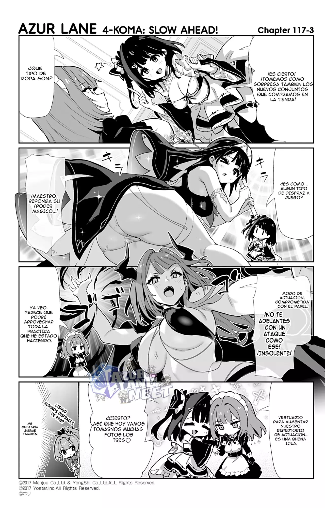 4koma "Slow Ahead" - Azur Lane - Capítulo 117 - Página 4 - LectorTMOo