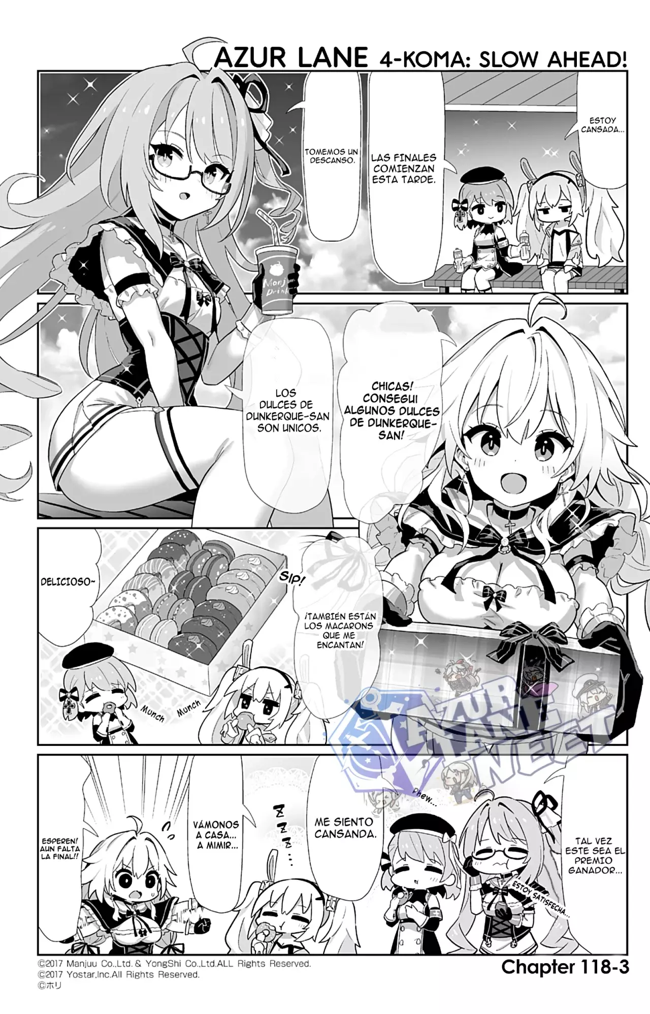 4koma "Slow Ahead" - Azur Lane - Capítulo 118 - Página 4 - LectorTMOo