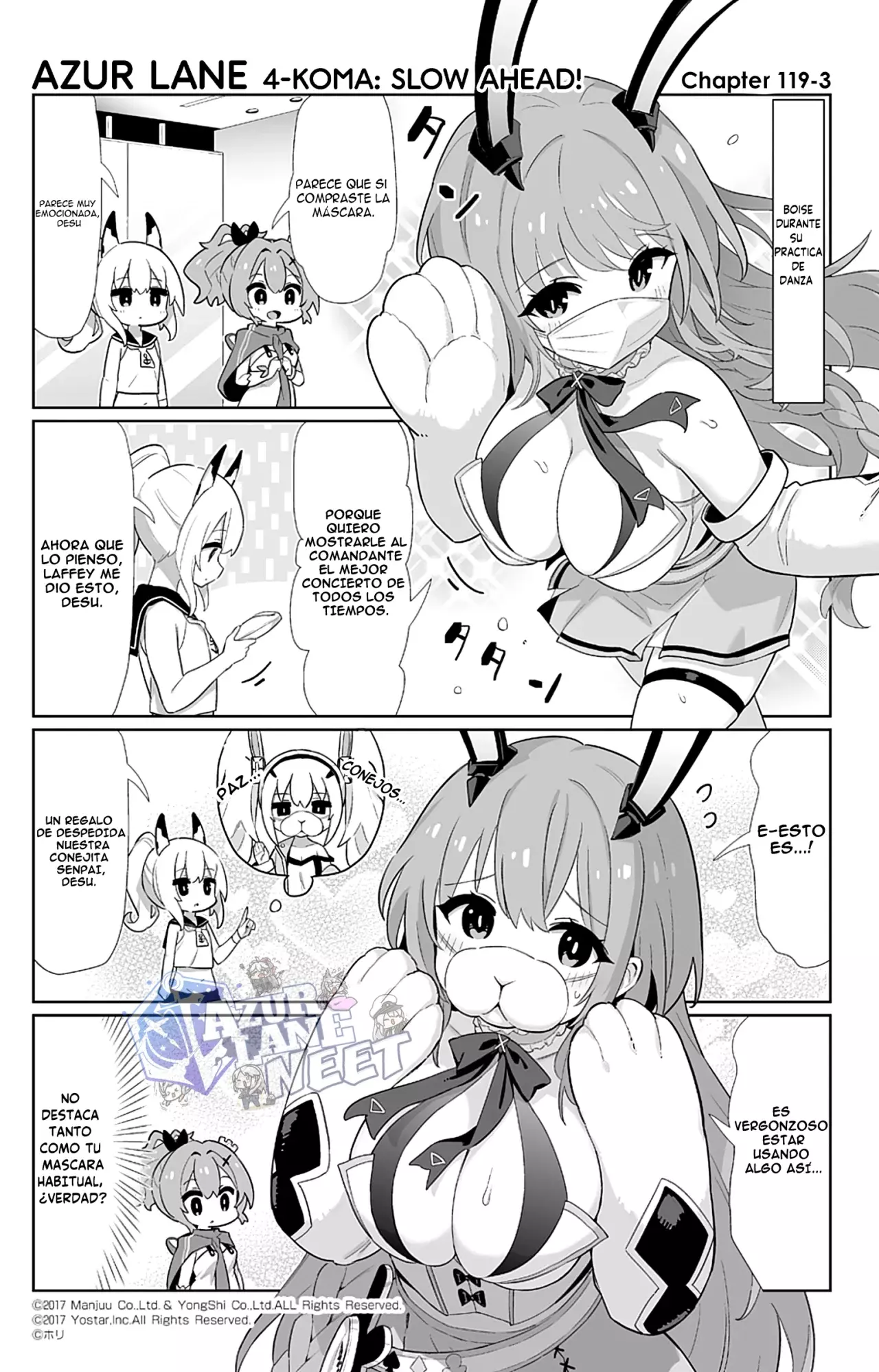 4koma "Slow Ahead" - Azur Lane - Capítulo 119 - Página 4 - LectorTMOo
