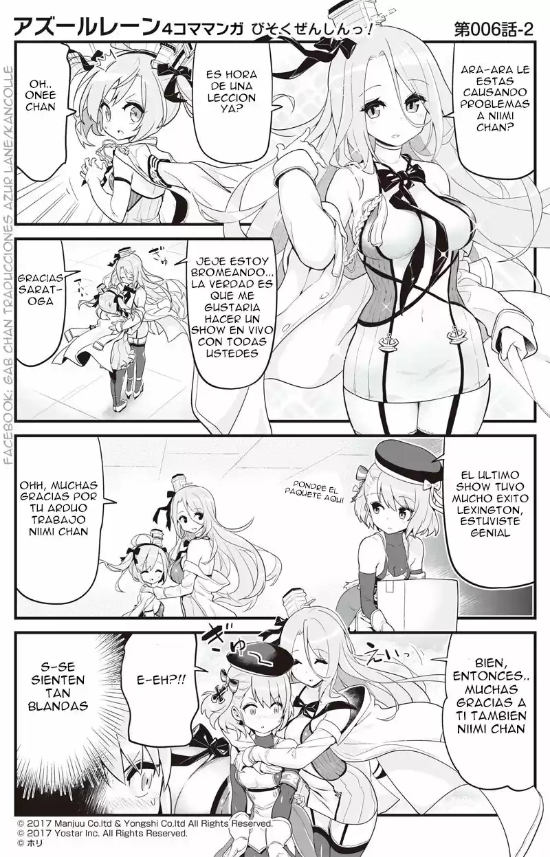 4koma "Slow Ahead" - Azur Lane - Capítulo 2 - Página 6 - LectorTMOo