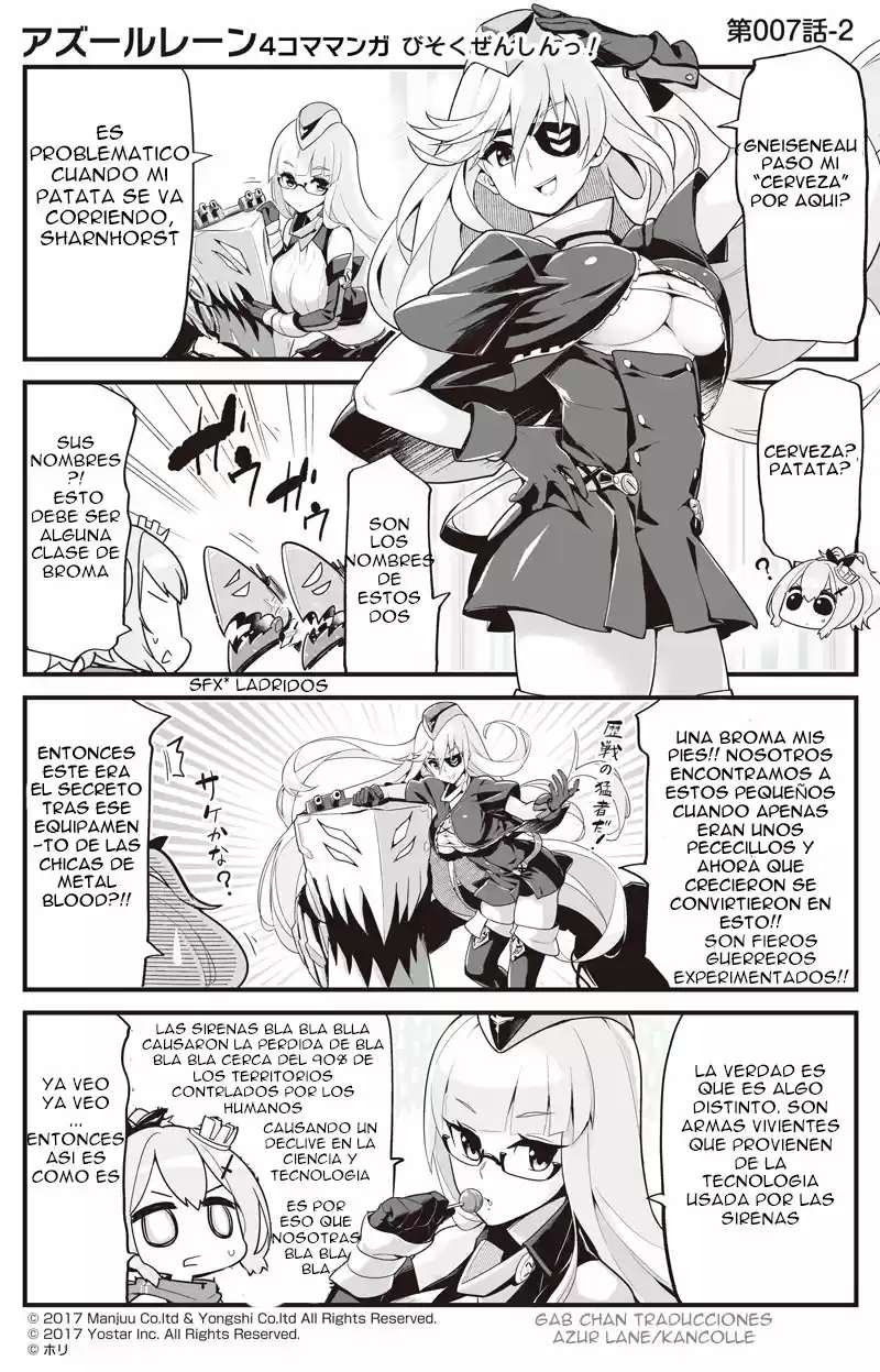 4koma "Slow Ahead" - Azur Lane - Capítulo 2 - Página 9 - LectorTMOo