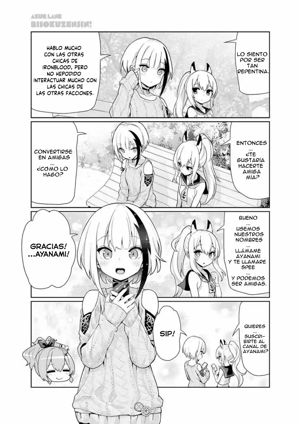 4koma "Slow Ahead" - Azur Lane - Capítulo 24.60 - Página 5 - LectorTMOo