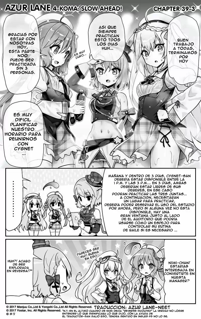 4koma "Slow Ahead" - Azur Lane - Capítulo 39 - Página 4 - LectorTMOo