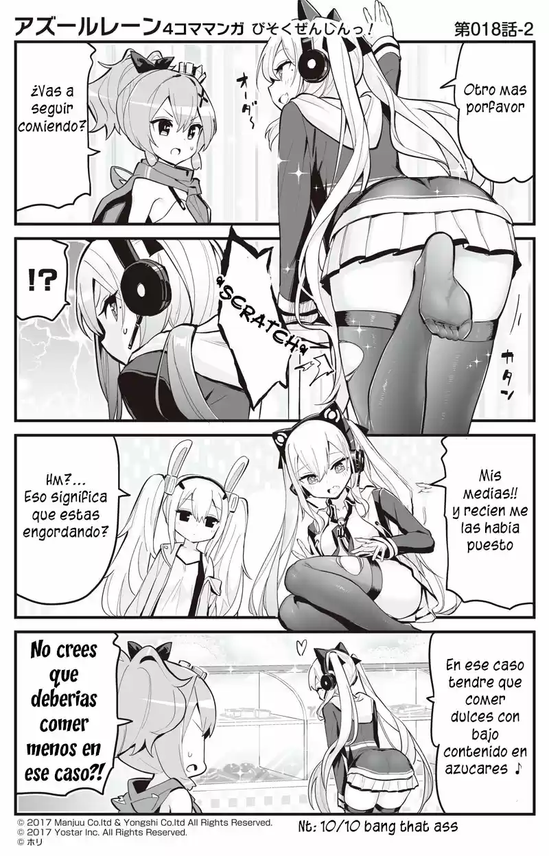 4koma "Slow Ahead" - Azur Lane - Capítulo 4 - Página 4 - LectorTMOo