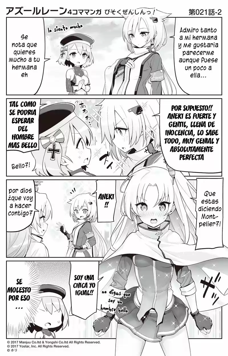 4koma "Slow Ahead" - Azur Lane - Capítulo 4 - Página 14 - LectorTMOo