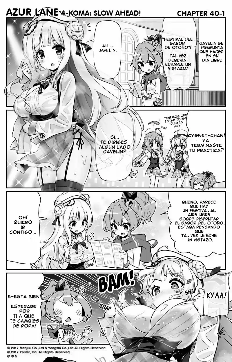 4koma "Slow Ahead" - Azur Lane - Capítulo 40 - Página 2 - LectorTMOo