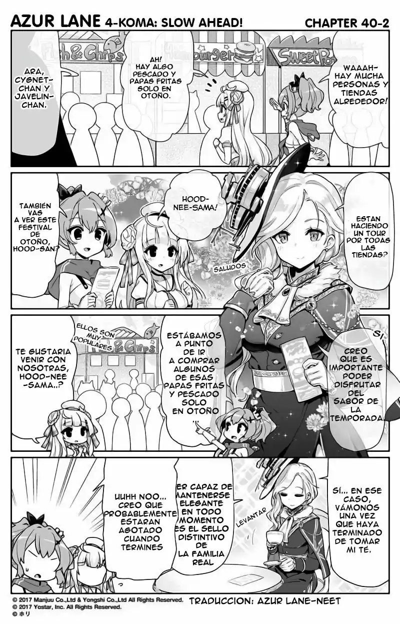 4koma "Slow Ahead" - Azur Lane - Capítulo 40 - Página 3 - LectorTMOo