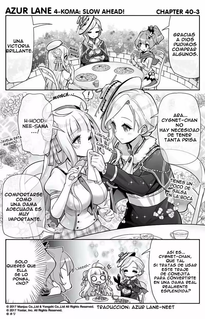 4koma "Slow Ahead" - Azur Lane - Capítulo 40 - Página 4 - LectorTMOo