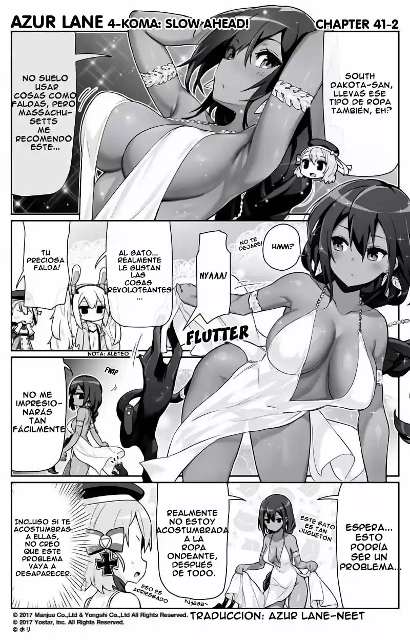 4koma "Slow Ahead" - Azur Lane - Capítulo 41 - Página 3 - LectorTMOo