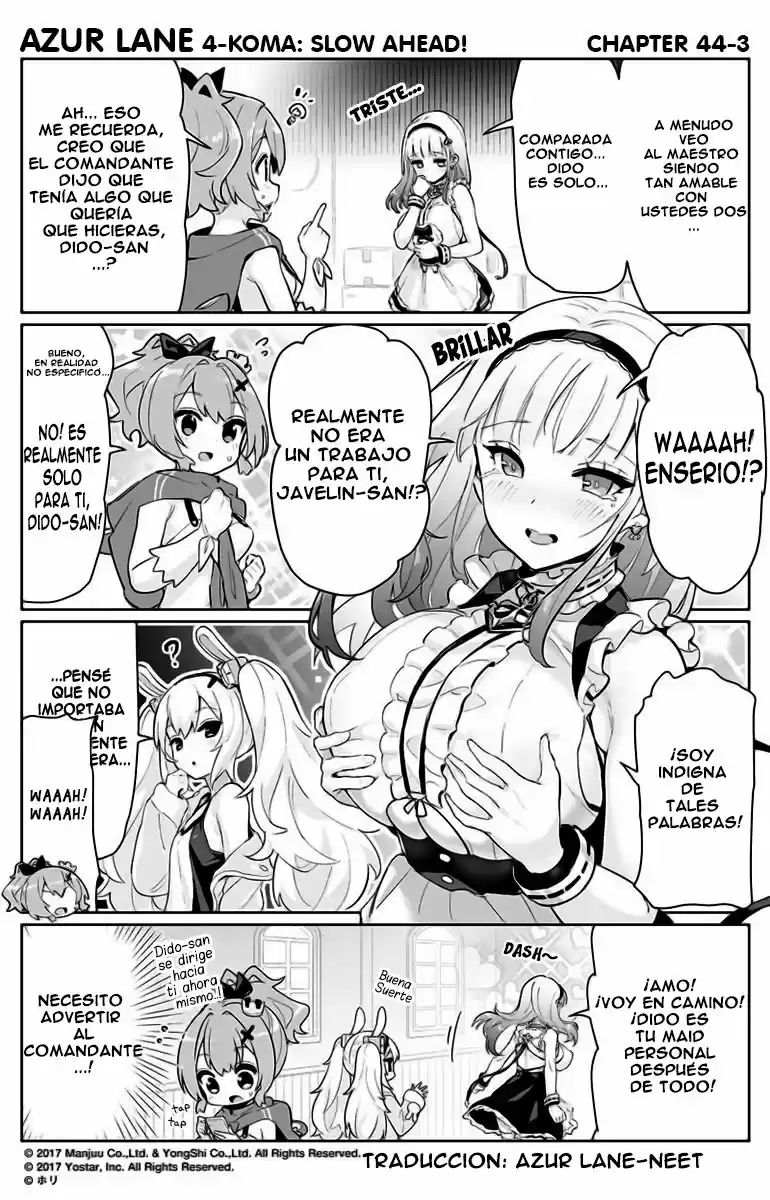 4koma "Slow Ahead" - Azur Lane - Capítulo 44 - Página 4 - LectorTMOo