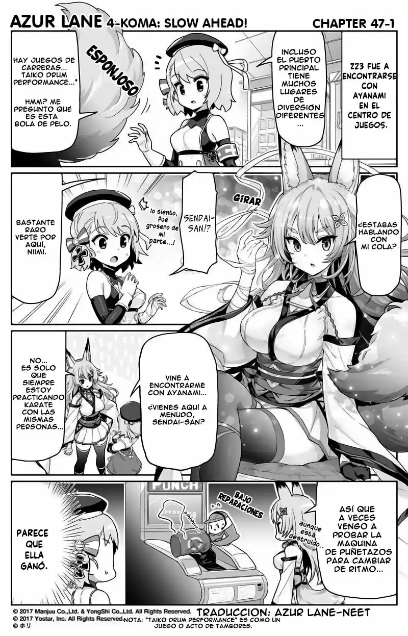 4koma "Slow Ahead" - Azur Lane - Capítulo 47 - Página 4 - LectorTMOo