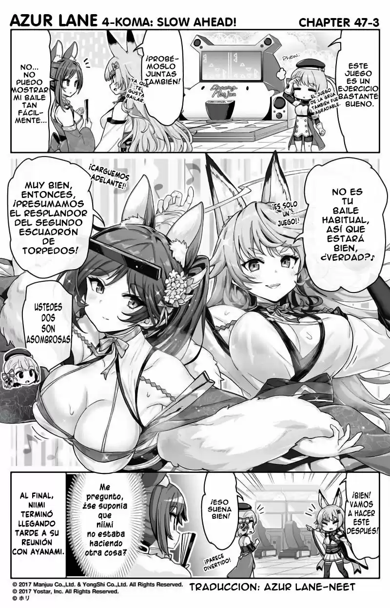 4koma "Slow Ahead" - Azur Lane - Capítulo 47 - Página 8 - LectorTMOo