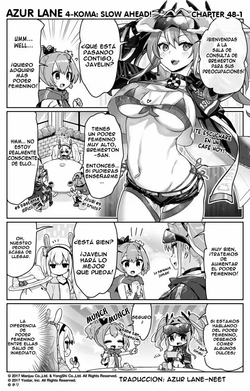 4koma "Slow Ahead" - Azur Lane - Capítulo 48 - Página 2 - LectorTMOo