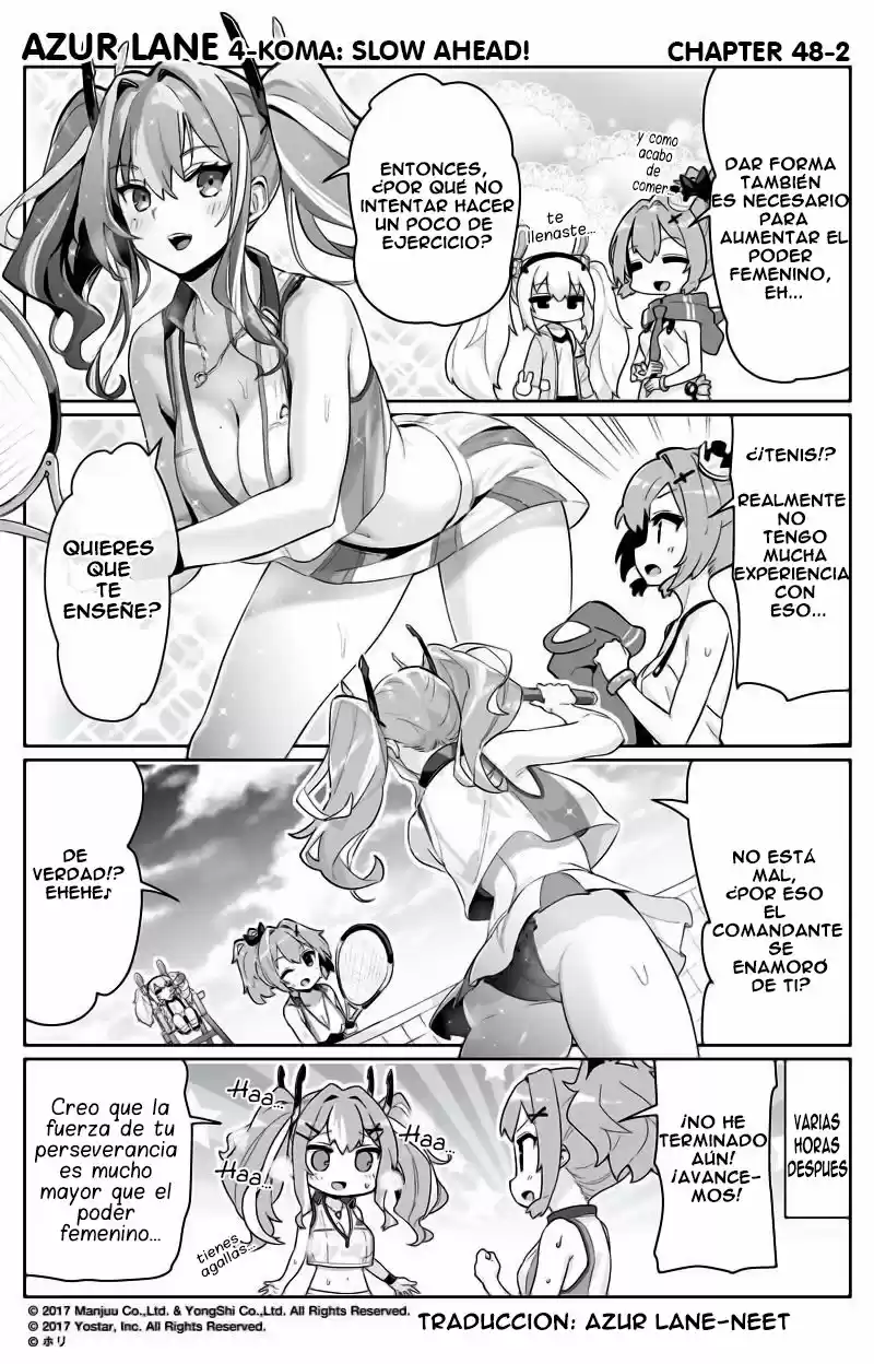 4koma "Slow Ahead" - Azur Lane - Capítulo 48 - Página 3 - LectorTMOo