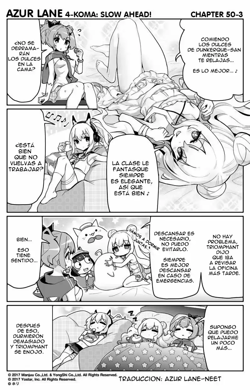 4koma "Slow Ahead" - Azur Lane - Capítulo 50 - Página 4 - LectorTMOo